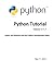 Python Tutorial 3.11.3 by Guido van Rossum