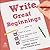 Write Great Beginnings