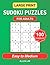 Large Print Sudoku Puzzle Book for Adults Easy to Medium by Allen Lim