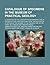 Catalogue of specimens in t...