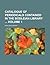 Catalogue of periodicals co...