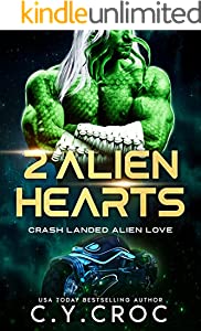 2 Alien Hearts (Crash landed alien love #4)