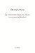 La vie versée dans les récits: Vers le nom de Blanchot