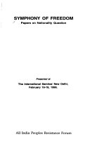 Symphony of Freedom: Papers on Nationality Question