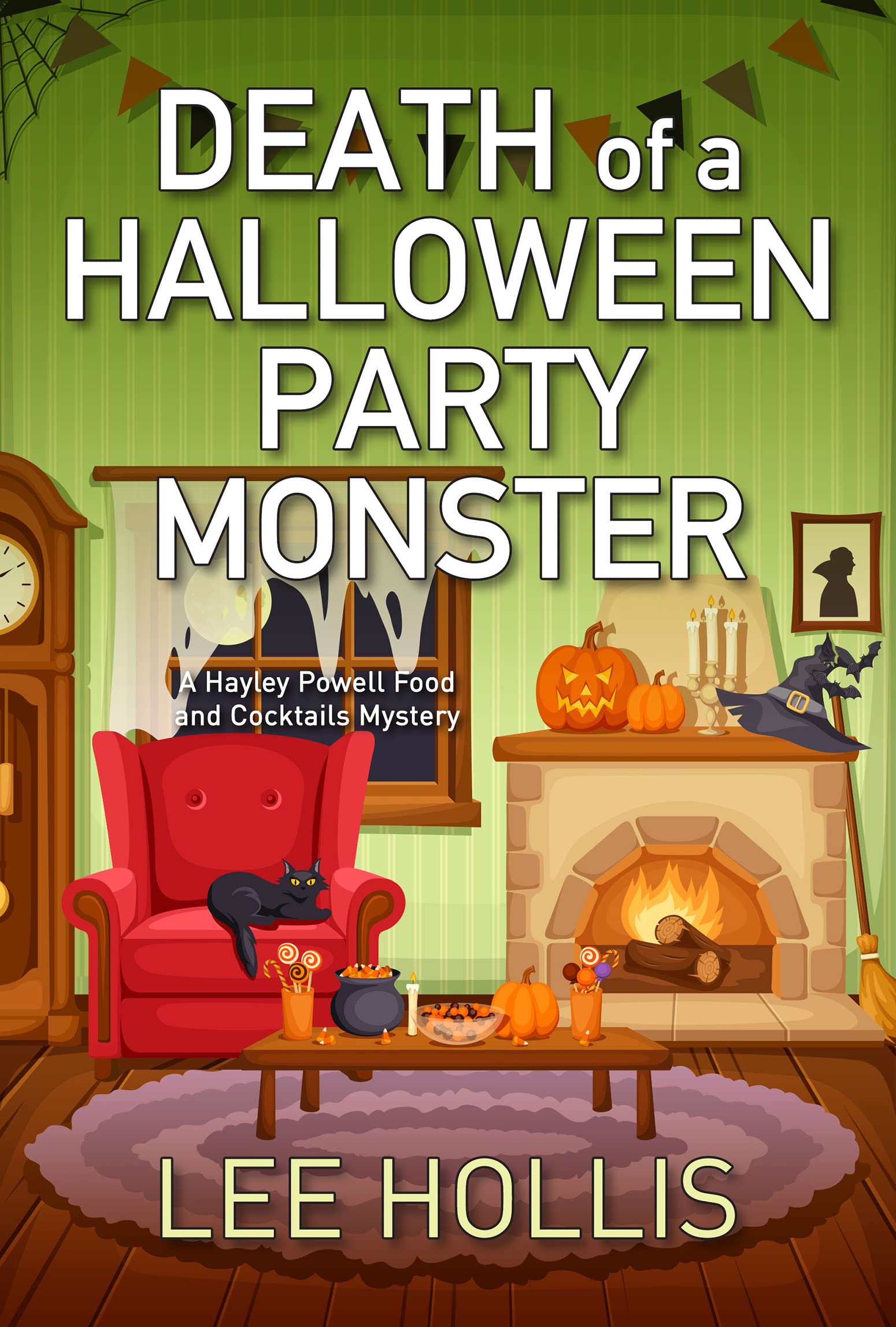 Death of a Halloween Party Monster (Hayley Powell Food and Cocktails Mystery #14.5)