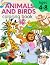 ANIMALS AND BIRDS COLORING BOOK by HALA ATEF
