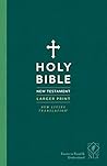 NLT Holy Bible New Testament Larger Print (Paperback)