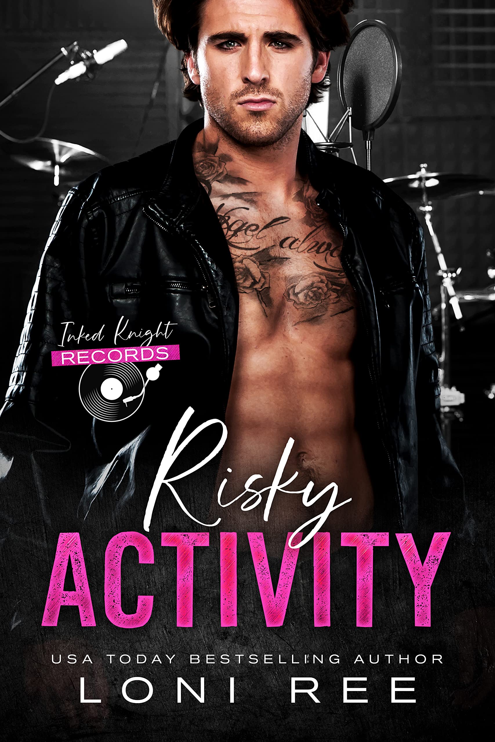 Risky Activity (Inked Knight Records Book 2)