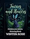 Faires and Flowers Coloring Book for Children and Adults