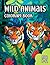Wild Animals Coloring Book:...