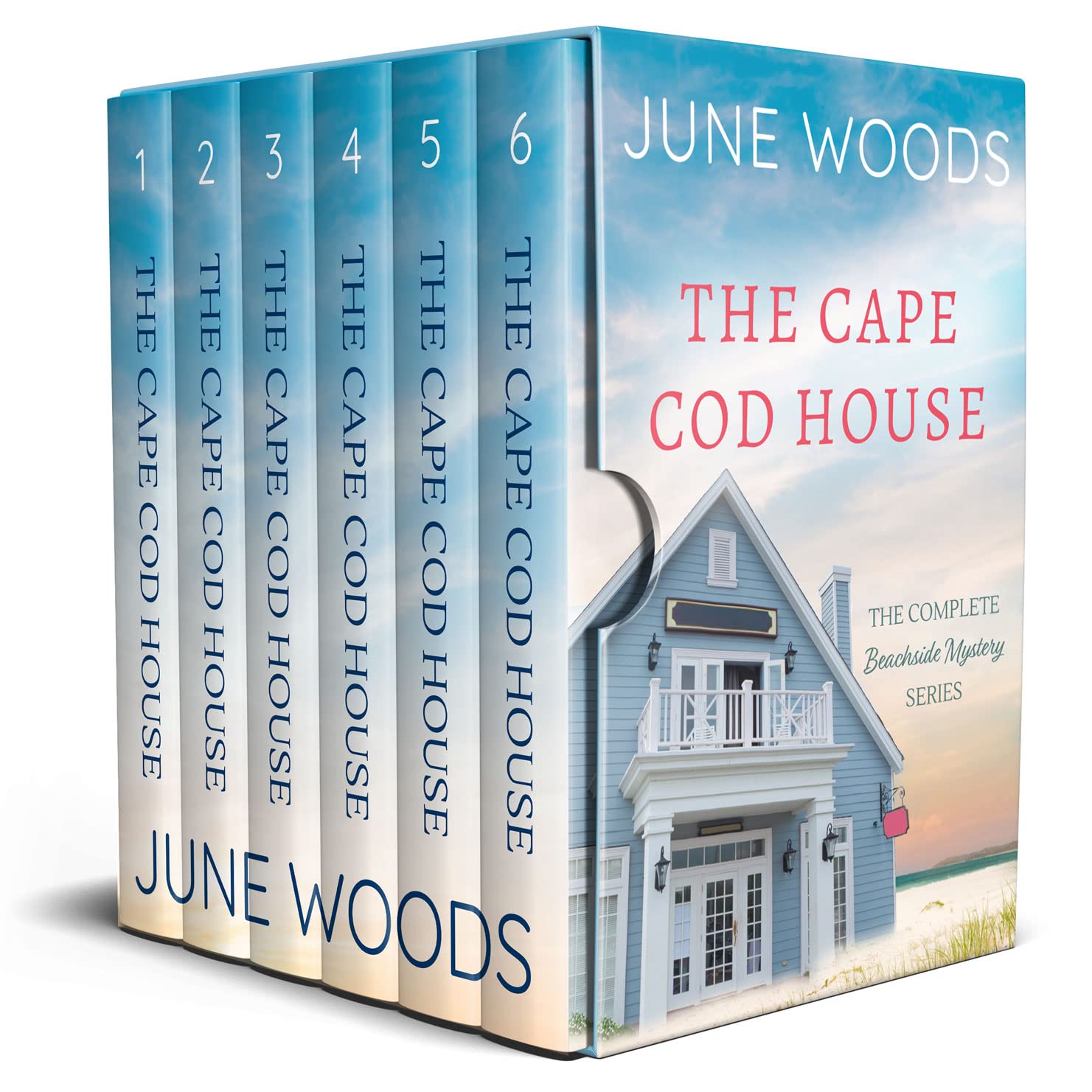 The Cape Cod House (The Complete Beachside Mystery Series: Books 1-6)