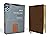 NIV, Thinline Bible, Compact, Leathersoft, Brown, Red Letter, Comfort Print