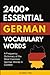 2400+ Essential German Voca...