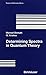 Determining Spectra in Quantum Theory (Progress in Mathematical Physics)
