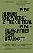Posthuman Knowledge and the Critical Posthumanities by Rosi Braidotti