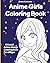 Anime Girls Coloring Book