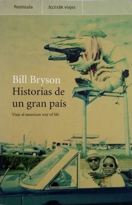 Portada de Historias de un gran país, de Bill Bryson
