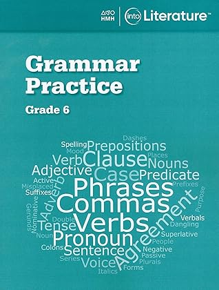Grammar Practice Workbook Grade 6 (Into Literature)