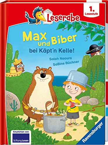 Max und Biber bei Käpt'n Kelle - Leserabe ab Klasse 1 - Erstlesebuch für Kinder ab 6 Jahren (Hardcover)