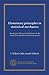 Elementary principles in statistical mechanics (Vol-1): developed with especial reference to the rational foundation of thermodynamics