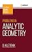 Problems In Analytic Geometry