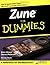 Zune For Dummies