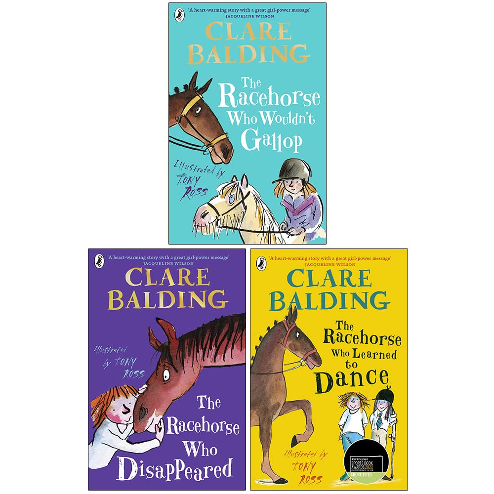 Clare Balding Charlie Bass Collection 3 Books Set (Paperback)
