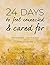24 DAYS to feel connected & cared for by rachel britton