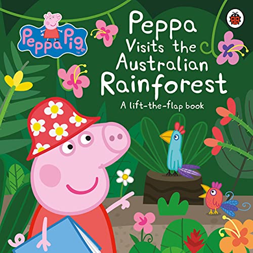 Peppa Visits the Australian Rainforest: A Lift-the-flap Adventure (Hardcover)