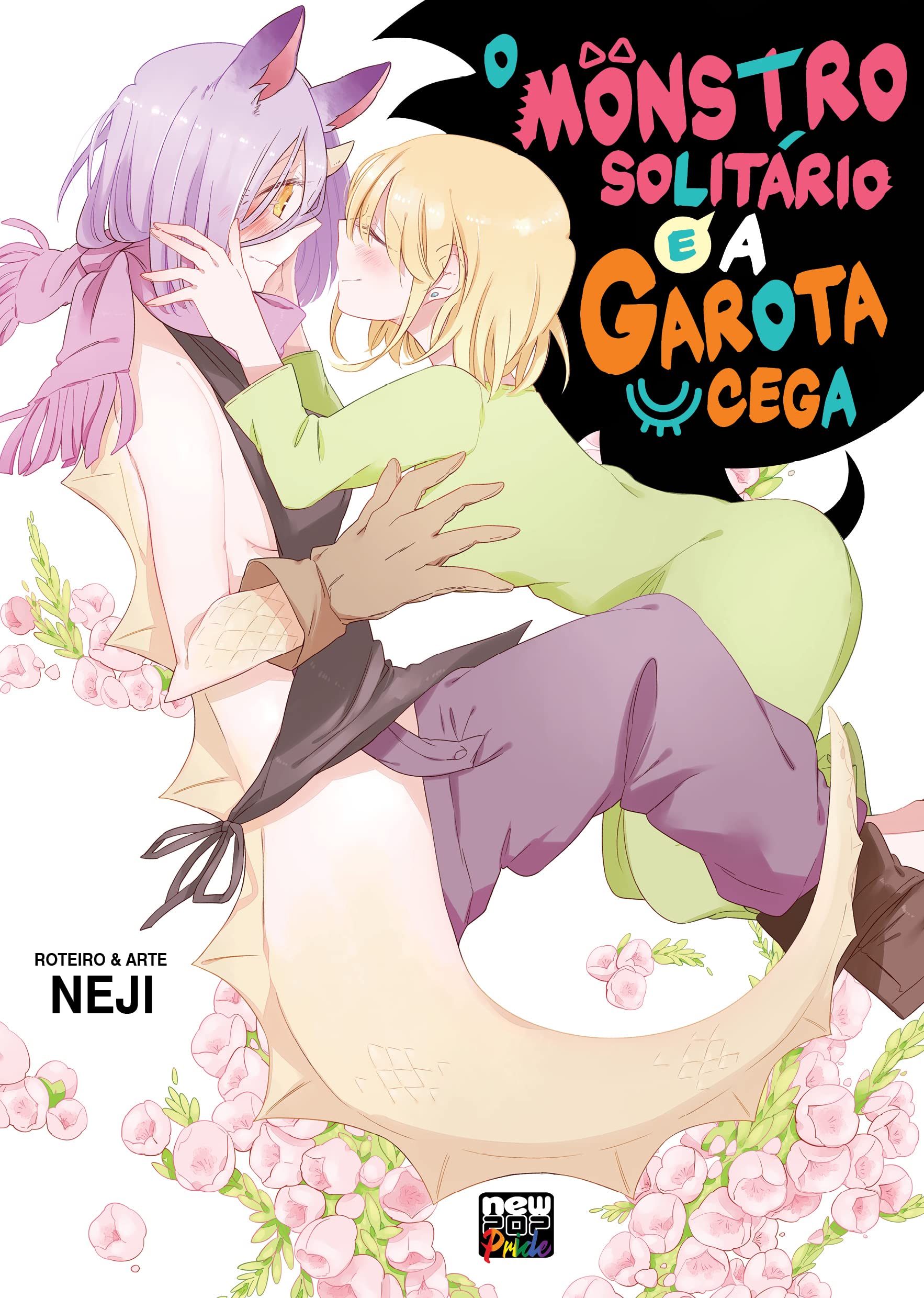 Cover of O Monstro Solitário e a Garota Cega