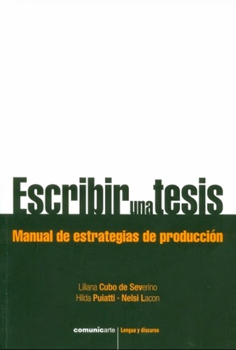 Escribir una tesis