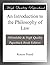 An Introduction to the Philosophy of Law