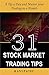 31 Stock Market Trading Tips