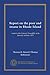 Report on the poor and insane in Rhode-Island (Vol-1): made to the General Assembly at its January session, 1851