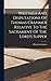 Writings And Disputations Of Thomas Cranmer Relative To The Sacrament Of The Lord's Supper