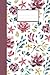 Blank Lined Floral Notebook...