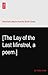 [The Lay of the Last Minstrel, a poem.]