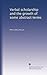 Verbal scholarship and the growth of some abstract terms by Alfred Chilton Pearson