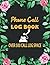 Phone Call Log Book: Simple...