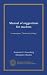 Manual of suggestions for t...