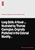 Long Odds. A Novel ... Illustrated by Thomas Carrington. Originally Published in the Colonial Monthly.?.