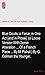 Blue Devils; a Farce, in One Act [and in Prose]. (a Loose Version With Some Alteration ... Of a French Piece ... By M. Patrat.) By G. Colman the Younger.