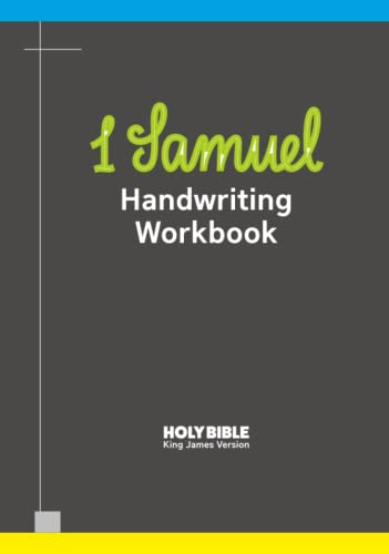1 Samuel Handwriting Workbook: to write KJV BIBLE with cursive