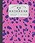 Composition Notebook: Cool Composition Notebook with Cute Dalmatian dog pattern cover, Perfect Notebook Journal for Women, Composition Journal wide ruled, pink color..