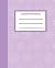 Composition Notebook Purple