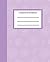 Composition Notebook Purple by L. Davis