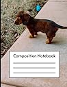 Composition Notebook: 8.5" x 11" College Ruled Puppy Themed Composition Notebook