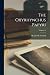 The Oxyrhynchus Papyri; Vol...