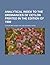 Analytical Index to the Ordinances of Ceylon Printed in the Edition of 1900