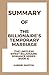 Summary of The Billionaire's Temporary Marriage by Gabriel Barton